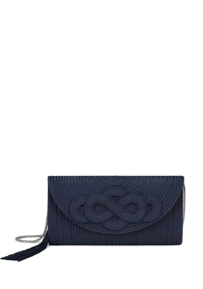 Shanghai Tang Tang Infinity clutch - Blue