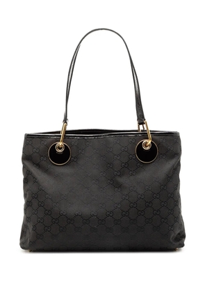 Gucci Pre-Owned 2000-2015 Medium GG Canvas Eclipse tote bag - Black