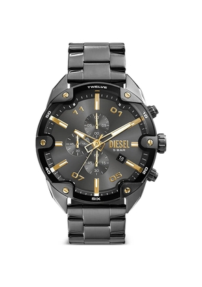 Diesel Spiked 48mm watch - Grey