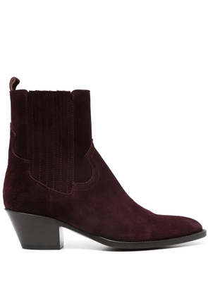 Buttero 55mm suede boots - Purple