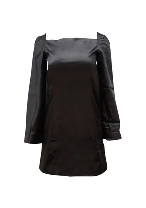 Rosetta Getty square-neck dress - Black