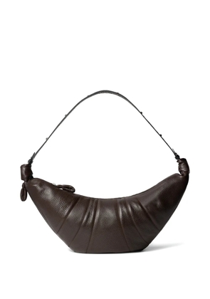 LEMAIRE large Croissant studded shoulder bag - Brown