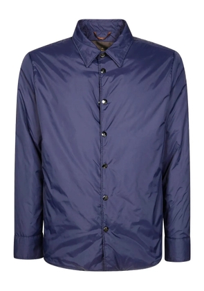 ON THE BUND technical-jersey shirt jacket - Purple