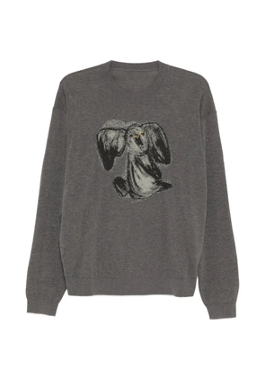 JNBY Cotton patterned kinitted top - Grey