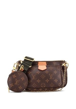 Louis Vuitton Pre-Owned Multi Pochette Accessoires Monogram Canvas crossbody bag - Brown