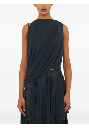 Christopher Esber Macrame silk knot top - Grey