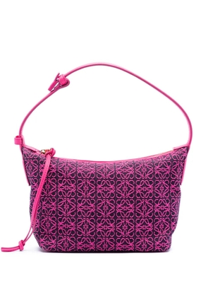 Loewe Pre-Owned 2021 Small Anagram Canvas Cubi Bag handbag - Pink