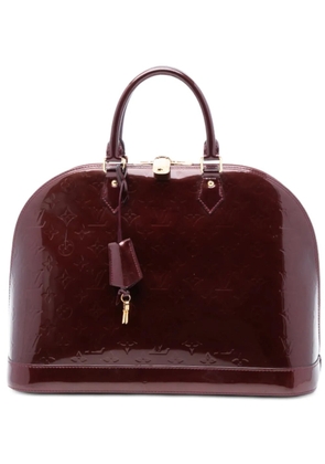 Louis Vuitton Pre-Owned 2012 Monogram Vernis Alma GM handbag - Red