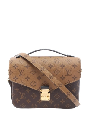 Louis Vuitton Pre-Owned 2021-2026 Monogram Reverse Pochette Metis satchel - Brown