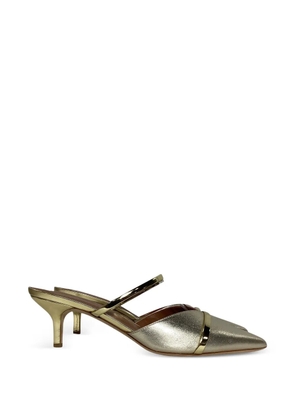 Malone Souliers Frankie strappy mules - Gold