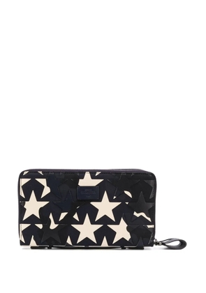 Valentino Garavani star-pattern long wallet - Black