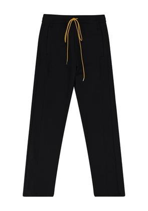 RHUDE drawstring track pants - Black