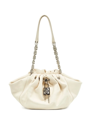 Givenchy Pre-Owned Kenny leather shoulder bag - Neutrals