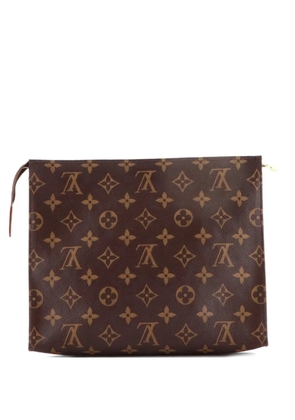 Louis Vuitton Pre-Owned Toiletry Pouch Monogram Canvas 26 clutch bag - Brown