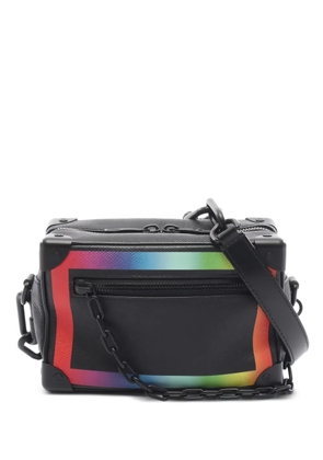 Louis Vuitton Pre-Owned 2019 rainbow-detail messenger bag - Black