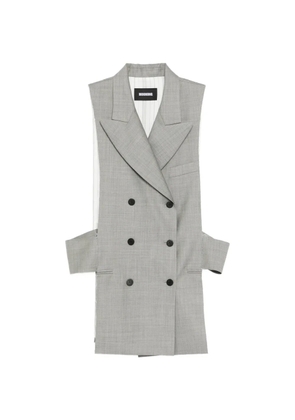 Moohong double-breasted waistcoat - Grey