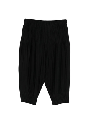 Homme Plissé Issey Miyake pleated trousers - Black