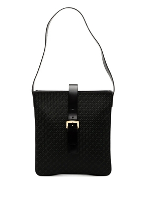 Loewe Pre-Owned 20th Century Anagram Canvas shoulder bag - Black