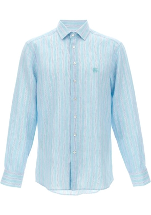 ETRO Linen shirt - Blue