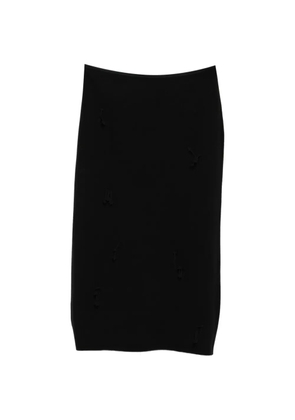 JNBY arrow-embellished midi skirt - Black