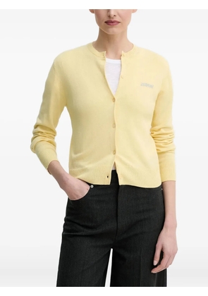 Day Birger Et Mikkelsen buttoned logo knitwear - Yellow