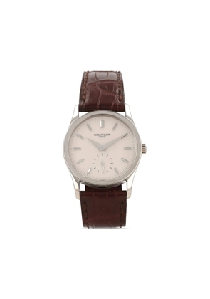 Patek Philippe Pre-Owned 2009 Calatrava 38mm - Neutrals