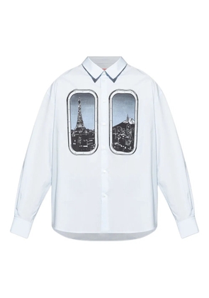 Kenzo graphic-print shirt - White