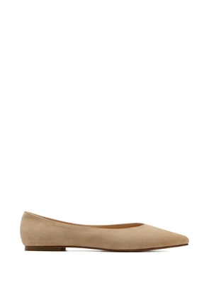 HOUSE OF BALLERINAS Michelle pointed ballet flats - Neutrals
