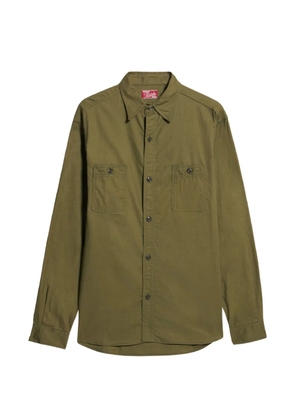 Fortela Otero cotton shirt - Green