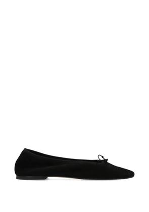 Aeyde bow-detail ballet flats - Black