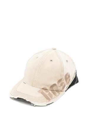 Martine Rose embroidered cap - Neutrals