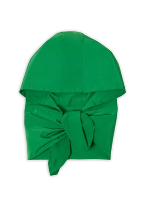 Maje tie-front hood - Green