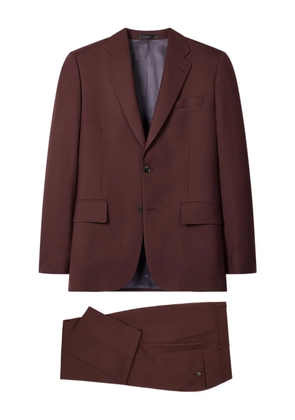 Paul Smith The Brierley two-button wool suit - Red