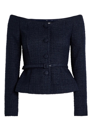 Roland Mouret off-shoulder top - Blue