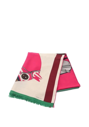 Hermès Pre-Owned 2010s Cheval a la Couverture scarf - Neutrals