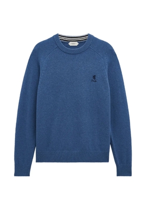 Pringle of Scotland crew-neck logo sweater - Blue