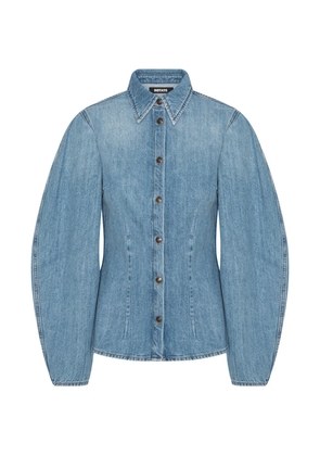 ROTATE BIRGER CHRISTENSEN denim shirt - Blue