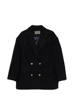 LIBERADD double-breasted coat - Blue