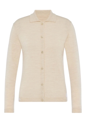 Maison Margiela fine-knit cardigan - Neutrals