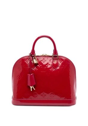 Louis Vuitton Pre-Owned 2012 Monogram Vernis Alma PM handbag - Red