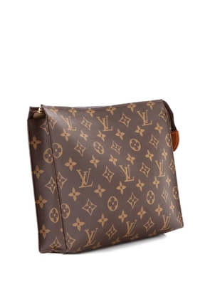Louis Vuitton Pre-Owned Toiletry Pouch Monogram Canvas 26 clutch bag - Brown
