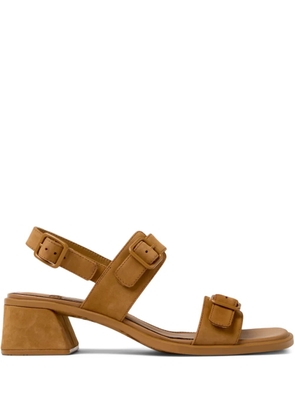 Camper buckle strap sandals kora - Brown