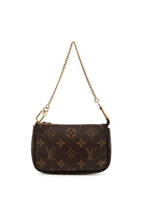 Louis Vuitton Pre-Owned 2007 Monogram Mini Pochette Accessoires handbag - Brown