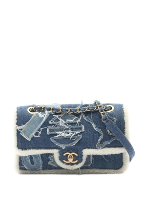 CHANEL Pre-Owned 2019 Egyptian denim shoulder bag - Blue