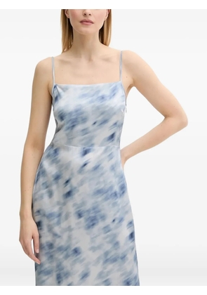 SAMSOE SAMSOE Sasage side-split maxi dress - Blue