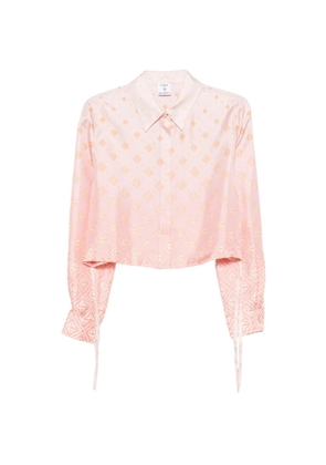 Casablanca monogram degradé shirt - Pink