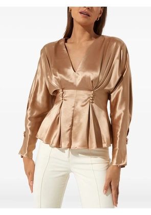 Acler button-embellishment blouse - Neutrals