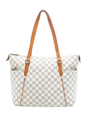 Louis Vuitton Pre-Owned 2010 Damier Azur Totally MM tote bag - White