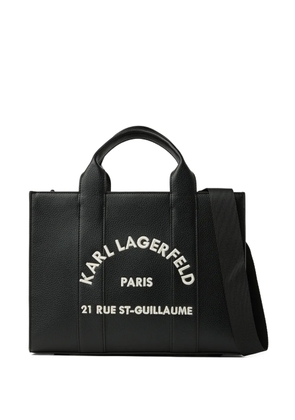 Karl Lagerfeld medium Rue St-Guillaume tote bag - Black