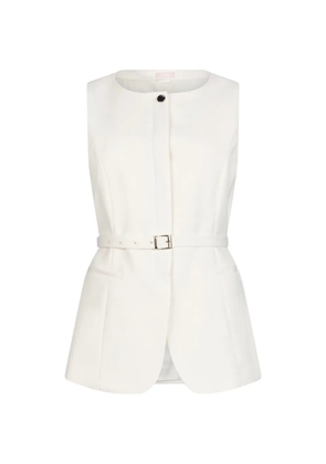 LIU JO belted waistcoat - Neutrals
